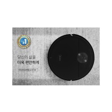 NEW 까르페 물걸레 로봇청소기 PRO 4000PA 강력흡입 미디어 로봇물걸레청소기(무선 리모컨 증정) 블랙(수수료 1500원 구매자 부담)