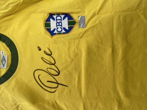 펠레 친필 유니폼