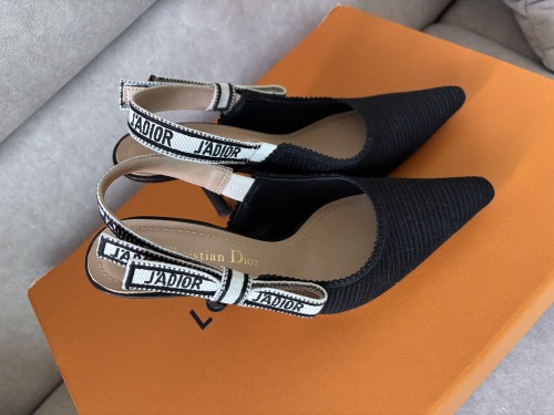 디올 슬링백 샌들